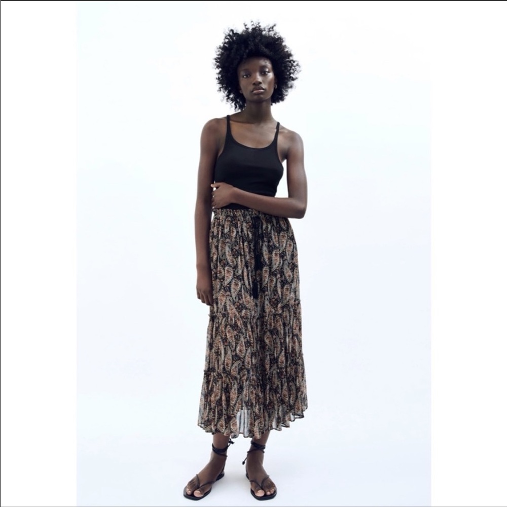 Zara midi skirt
